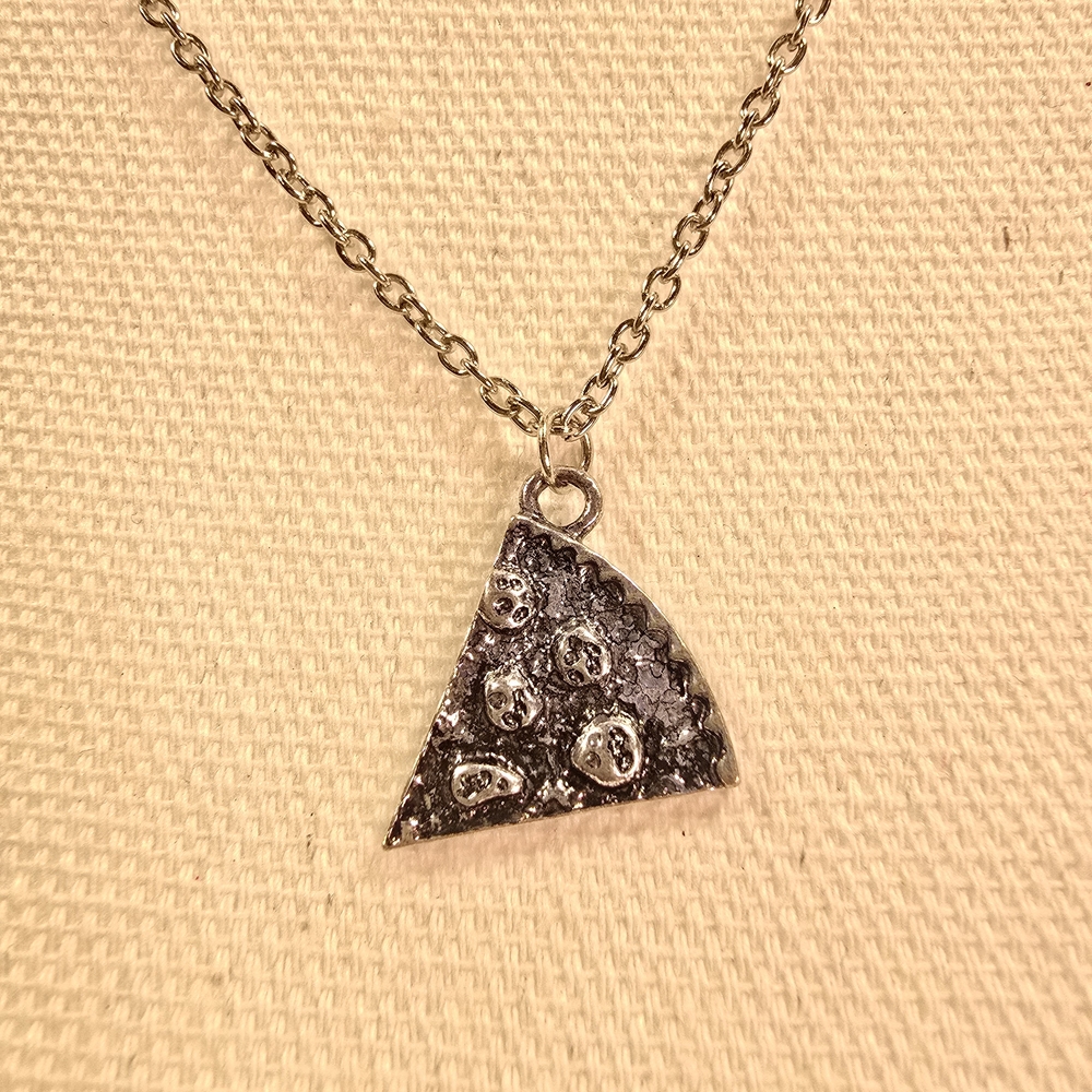 Pizza Slice Pendant Necklace